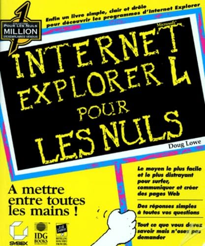 Internet Explorer 4.0 pour les nuls 9782736122942