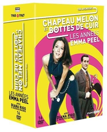 Chapeau Melon et Bottes de Cuir-Intégrale Emma Peel 5050582783414