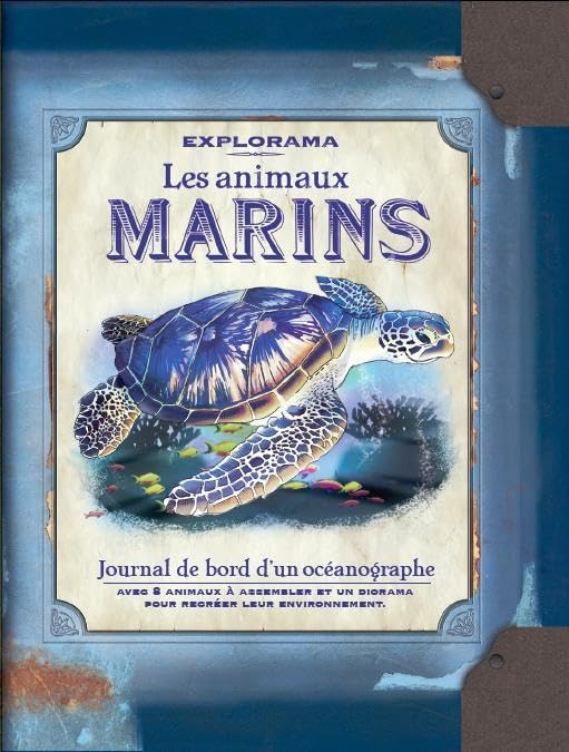 Les animaux marins: Journal de bord d'un océanographe 9782203041592