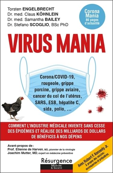 Virus Mania - Corona/COVID-19, rougeole, grippe porcine, grippe aviaire, cancer du col de l'utérus, SARS, ESB 9782874341830