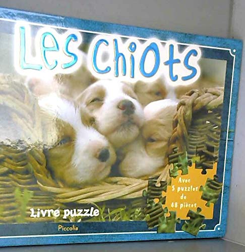 Les chiots: Livre puzzle 9782753004566