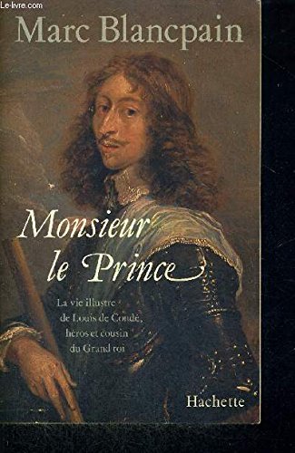Monsieur le Prince 9782010107788
