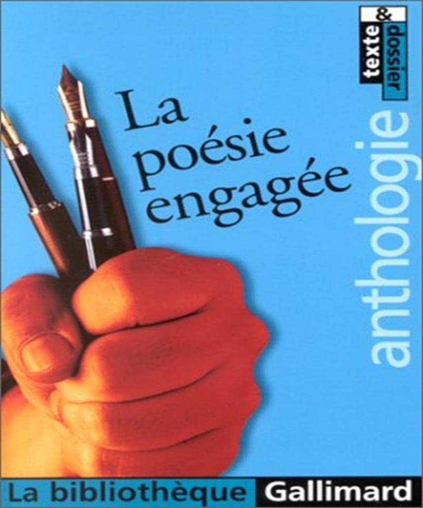 Anthologie de la poésie engagée 9782070416653