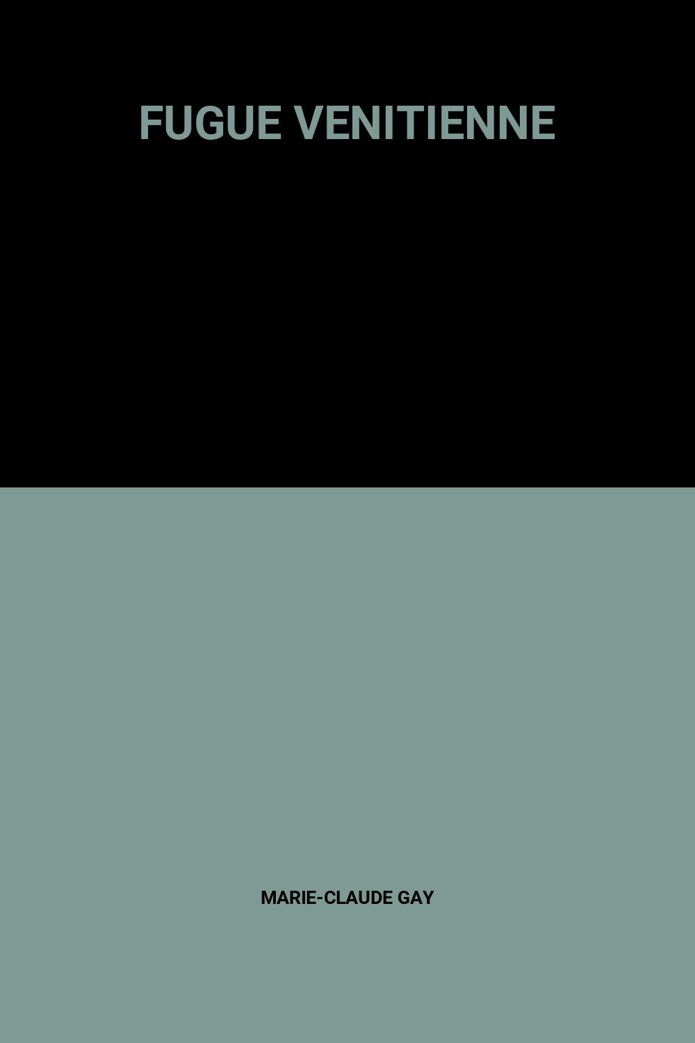 FUGUE VENITIENNE 9782298080520