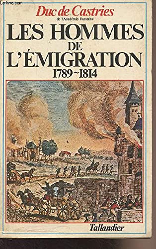 Les hommes de l'emigration 9782235007603