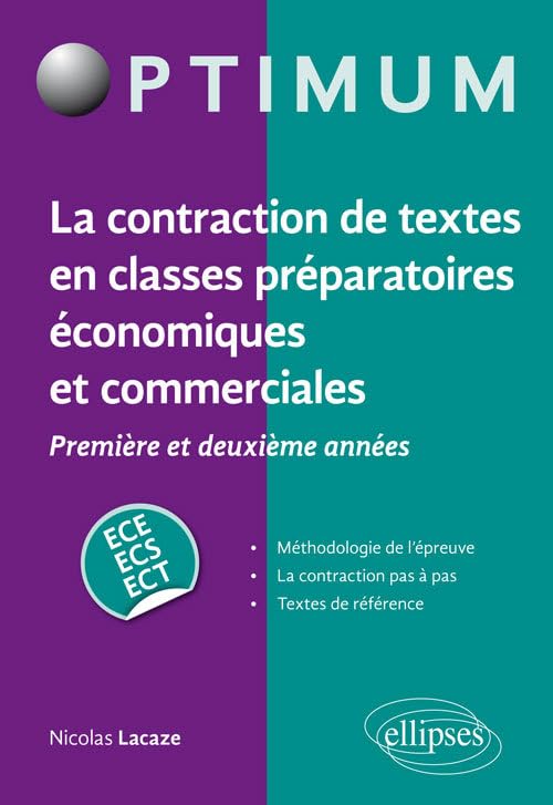 La construction de textes en classes préparatoires économiques et commerciales 1re et 2e années ECE-ECS-ECT 9782340020207