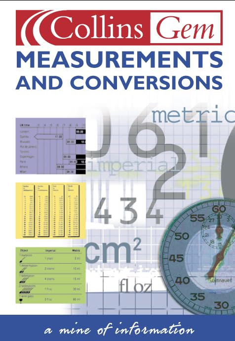 Collins Gem Measurements and Conversions 9780007123049