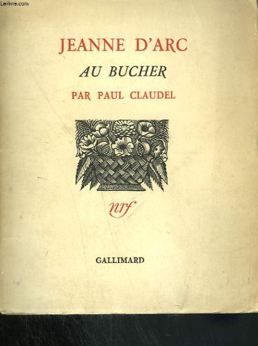 Jeanne d'arc au bucher 9782070215041