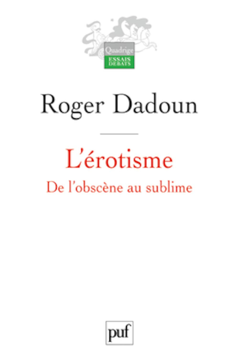 L'érotisme 9782130583356