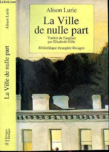 Ville de nulle part (la) 9782869303980