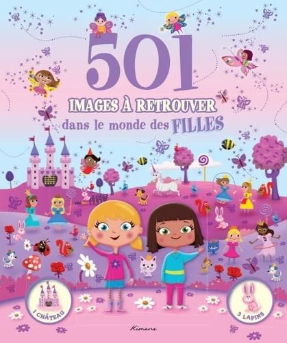 501 IMAGES A RETROUVER DANS LE MONDE DES FILLES 9782368081549