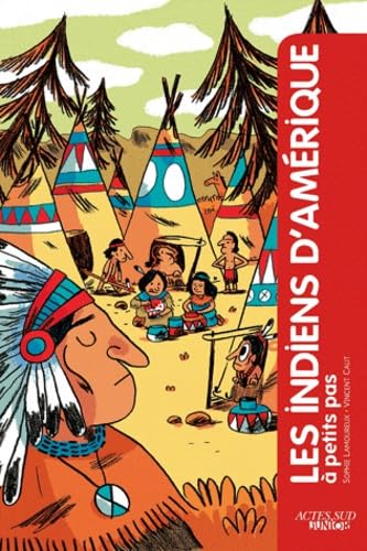 Les indiens d'Amérique à petits pas 9782330005641