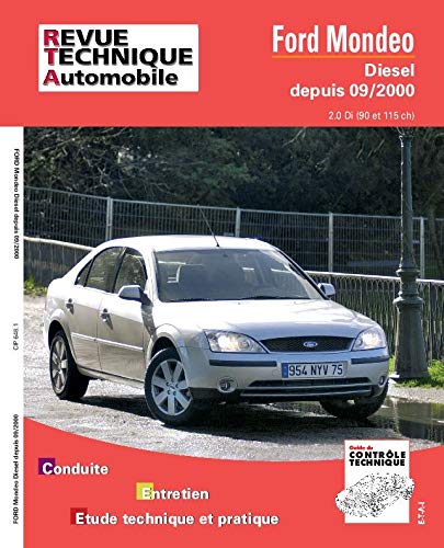 E.T.A.I - Revue Technique Automobile 648 FORD MONDEO II - 2000 à 2007 ETAI 9782726864814