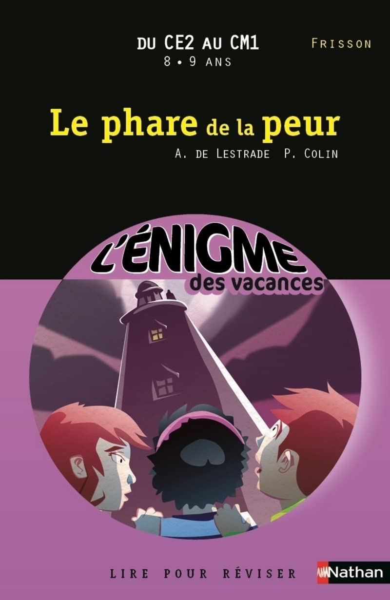 Cahier de vacances - Enigmes vacances Le phare de la peur 9782091868707