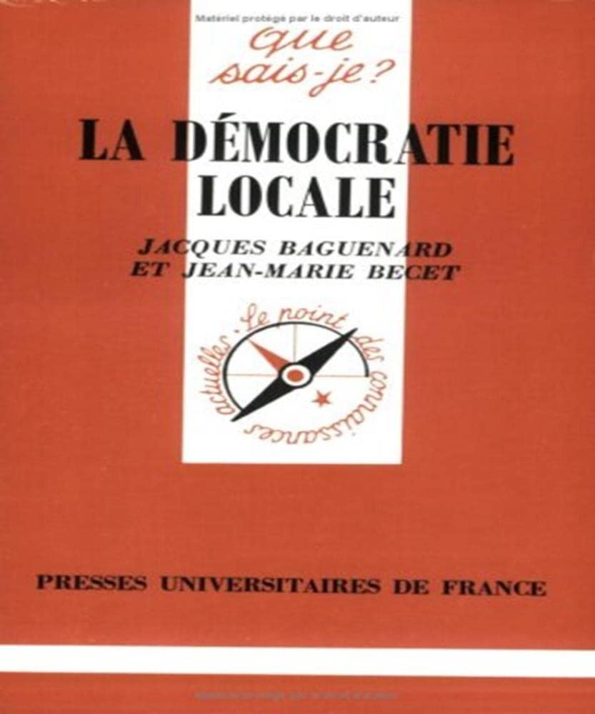 La démocratie locale 9782130467052