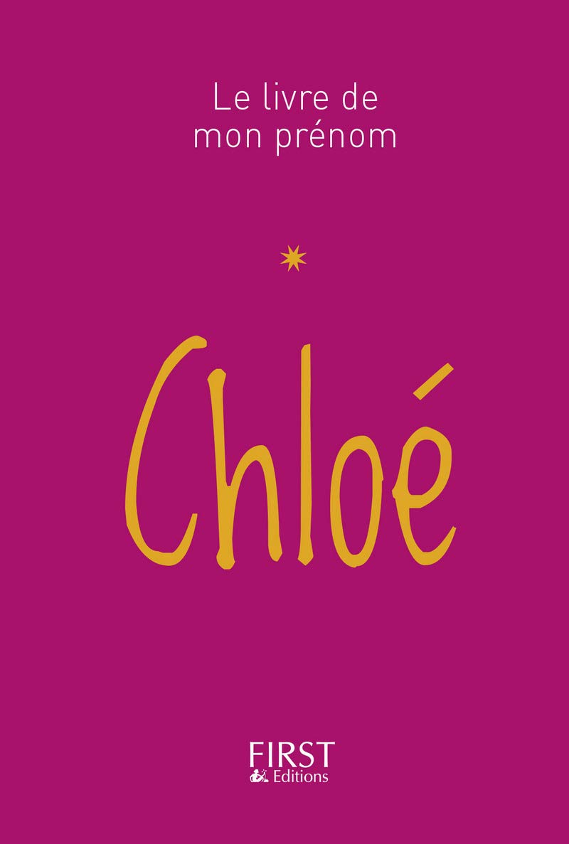 30 Le Livre de mon prénom - Chloé 9782412023402