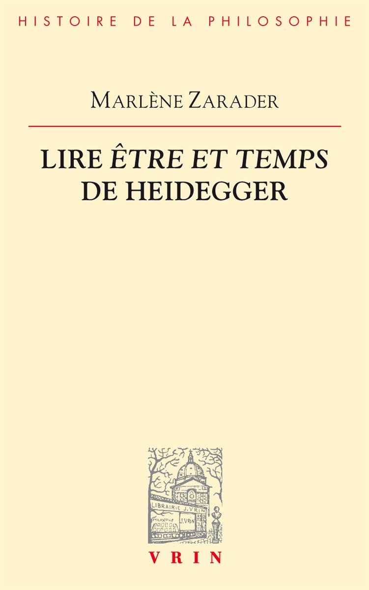 Lire Être et temps de Heidegger 9782711624515