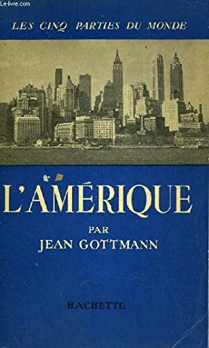 LES CINQ PARTIES DU MONDE L'AMERIQUE 