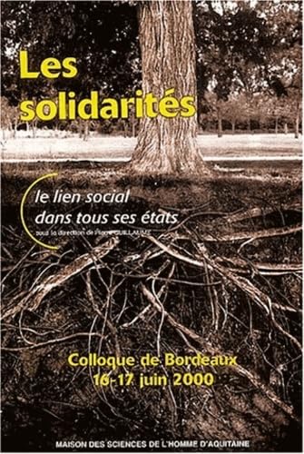 Solidarites : lien social dans tous etats. 9782858922826