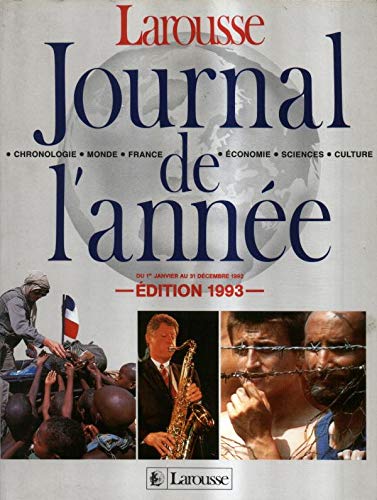 Le Journal De L'Annee 1993 9782035243270