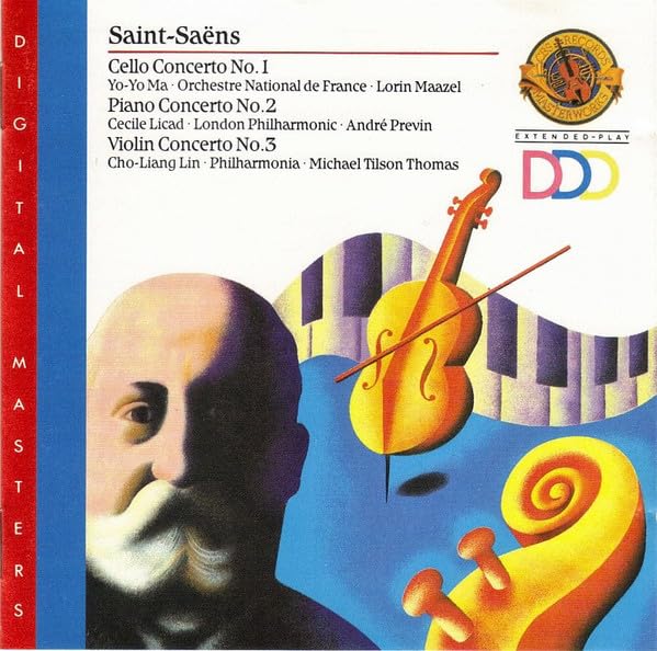 Concerto violoncelle n°1 / Concerto piano n°2 / Concerto violon n°3 5099704650623