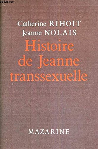 Histoire de Jeanne transsexuelle 9782863740194