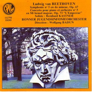 Beethoven: Symphonie No. 5, Op. 67, Concerto pour piano et orchestre No. 5 3298491127918