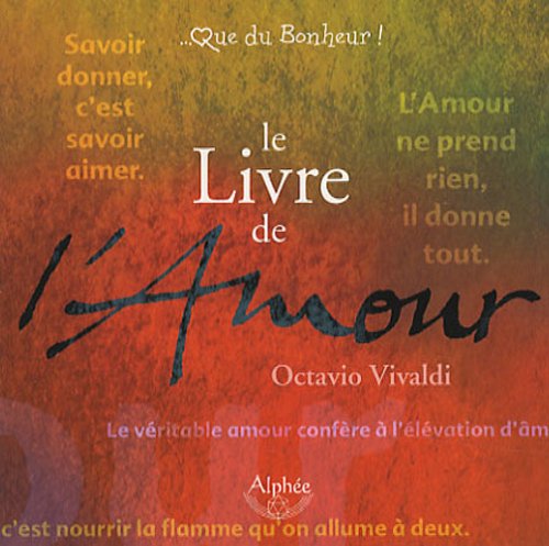 Le Livre de l'Amour 9782753802681