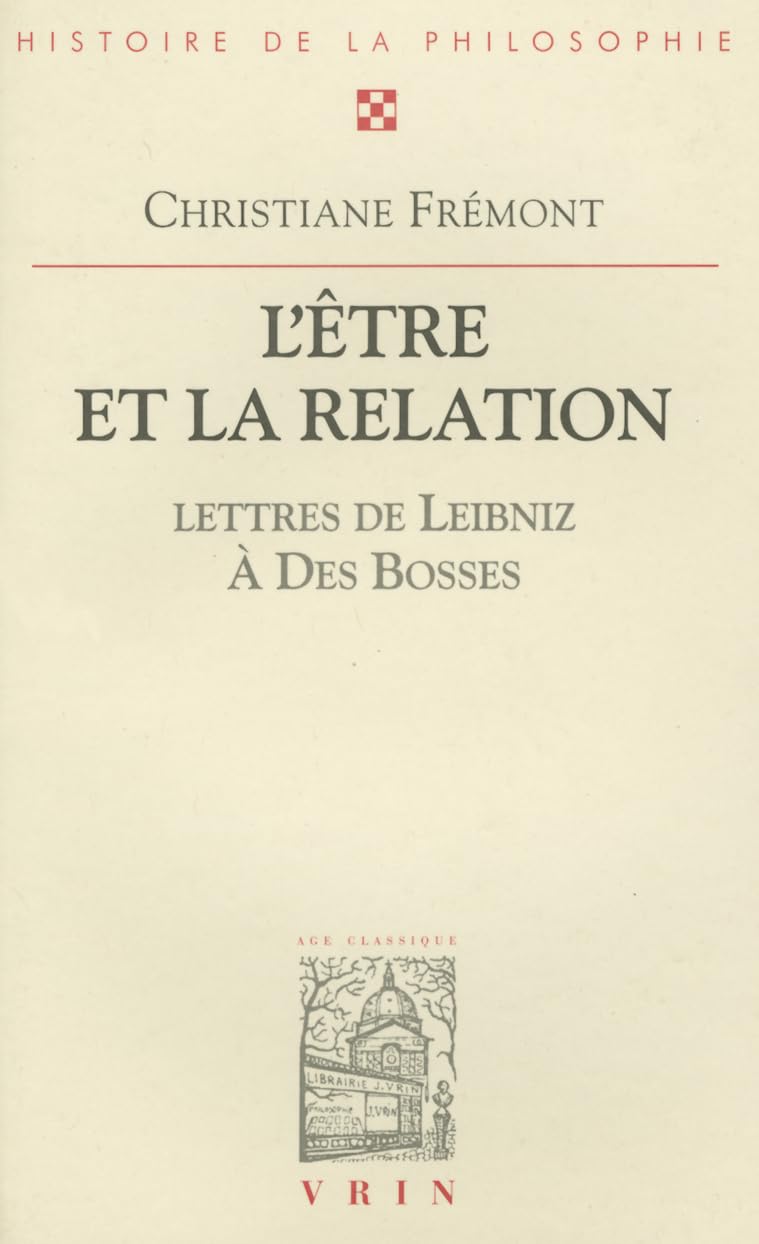 L'être et la relation 9782711602582