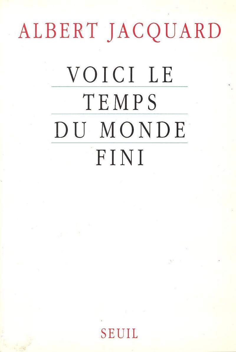 Voici le temps du monde fini 9782020130820