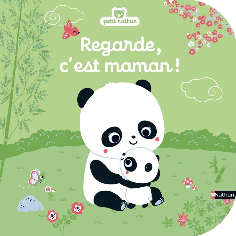 Regarde, c'est maman - Livre d'éveil à toucher pour les bébés, dès 6 mois 9782092580349