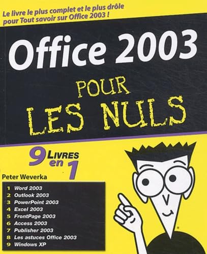 Office 2003, 9 en 1 9782844275080