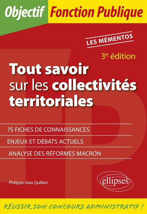 Tout savoir sur les collectivités territoriales 9782340028821