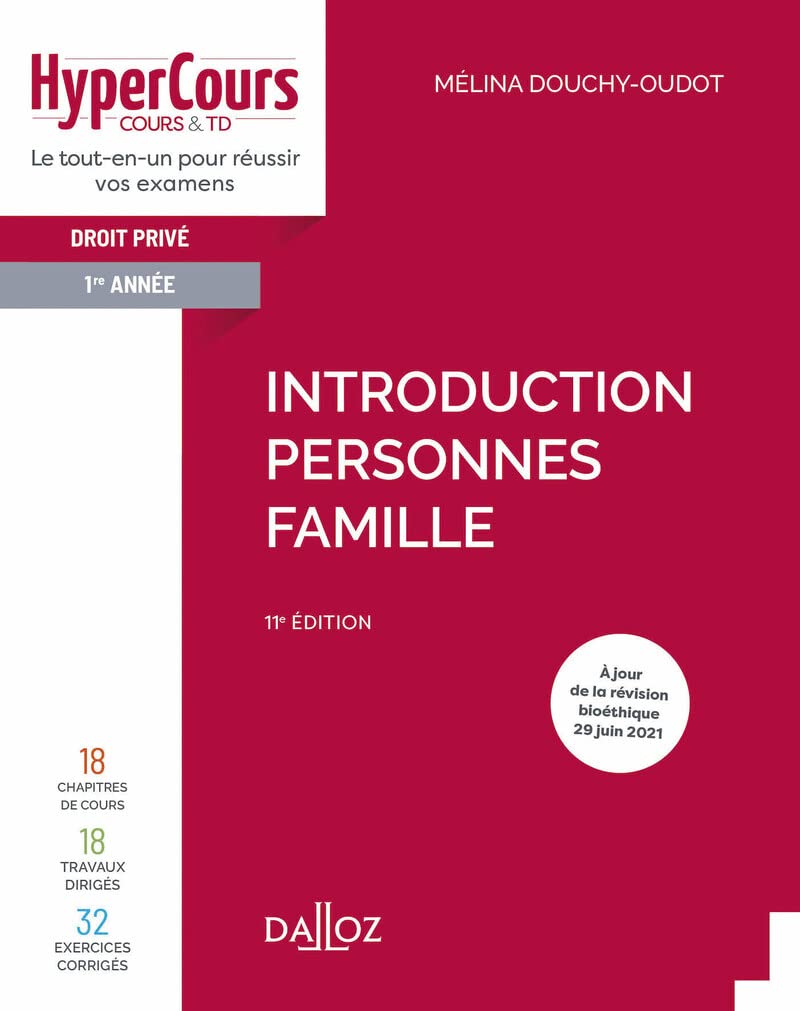 Introduction Personnes Famille - 11e ed. 9782247206544