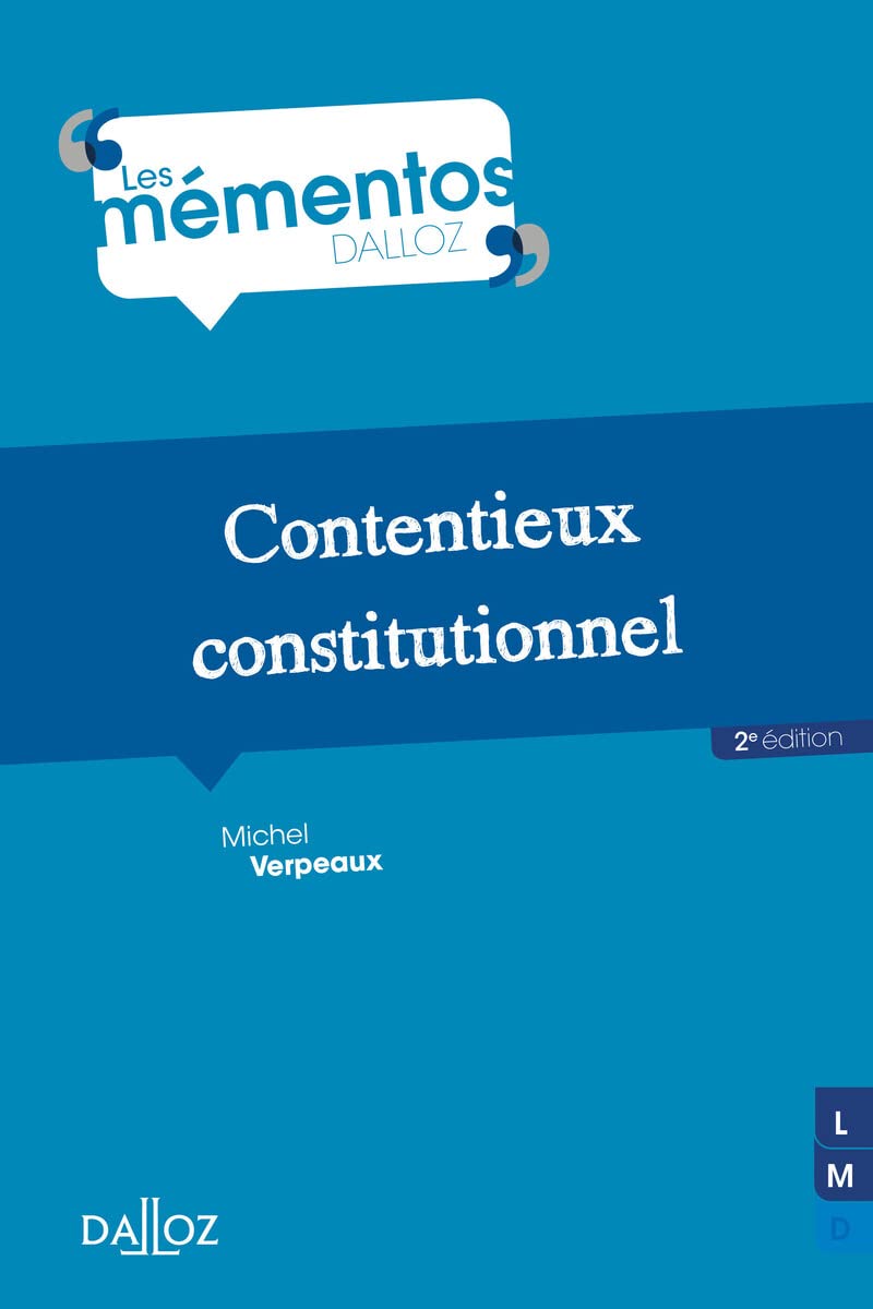 Contentieux constitutionnel. 2e éd. 9782247198870