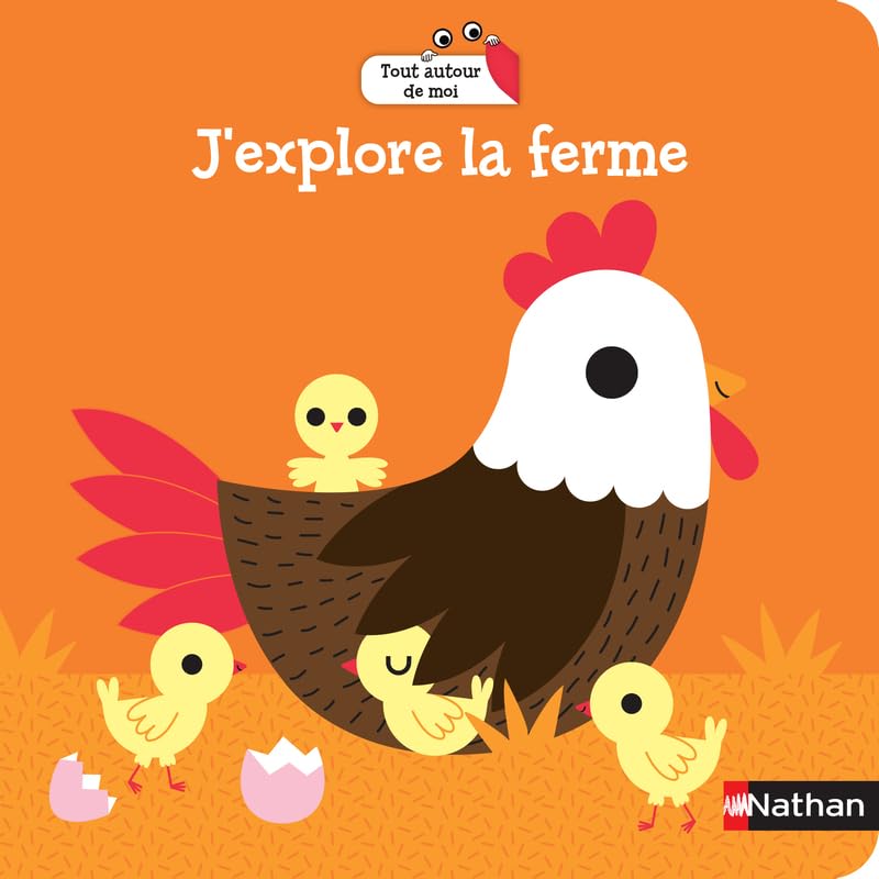 J'explore la ferme - Livre d'éveil à flaps - Dès 18 mois 9782095016173