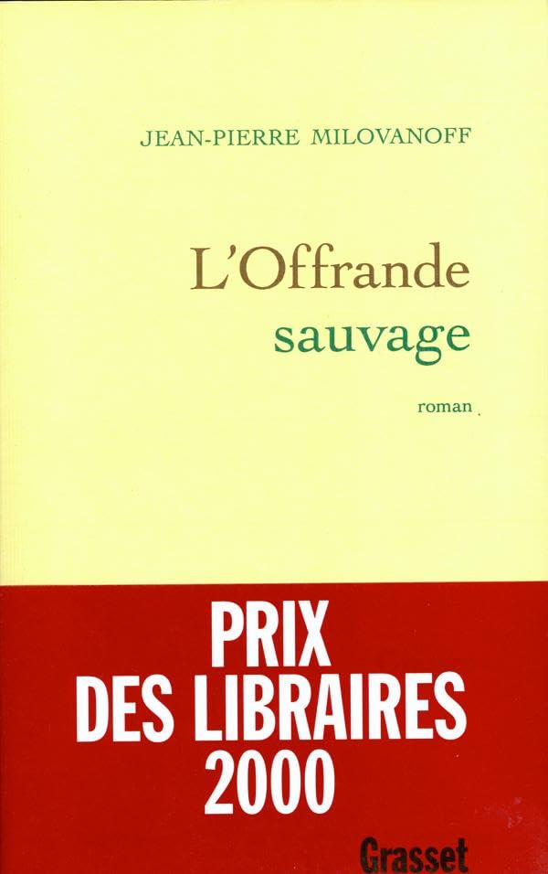 L'offrande sauvage 9782702837863