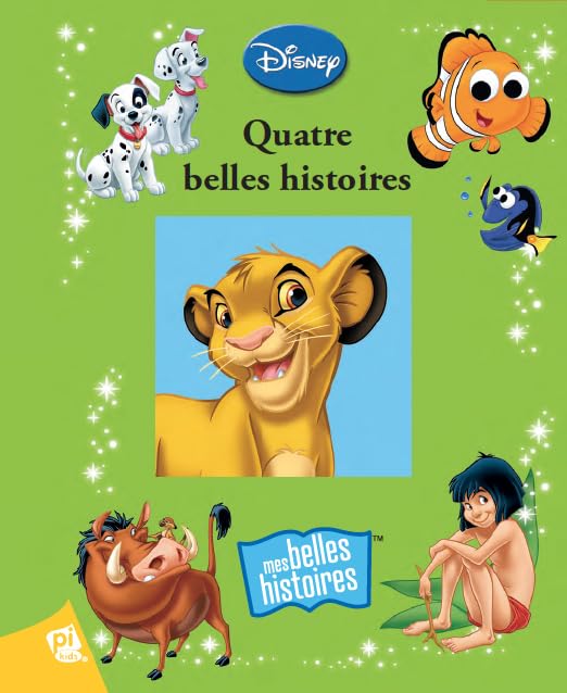 DISNEY - QUATRE BELLES HISTOIRES 9781450865333