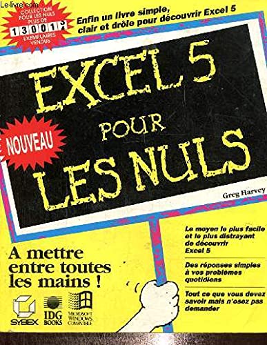 Excel pour les nuls 9782736113131