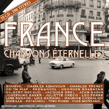 Coffret 10 CD : France : Chansons Eternelles 0828768760321