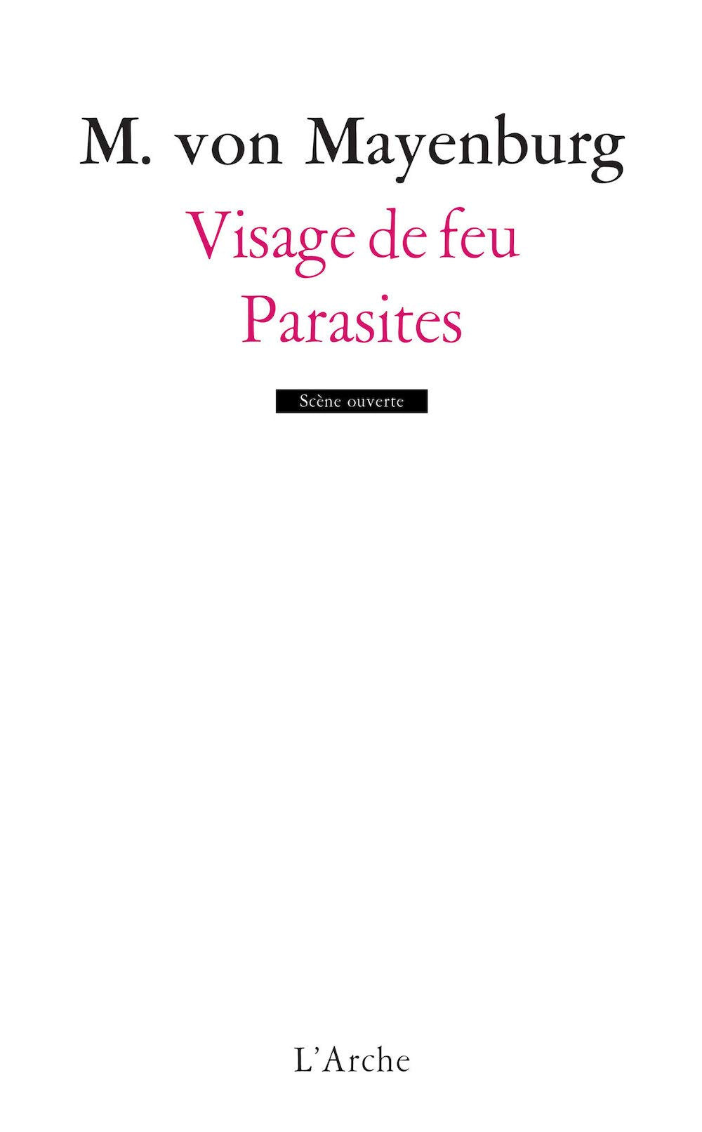Visages de feu Parasites 9782851814869