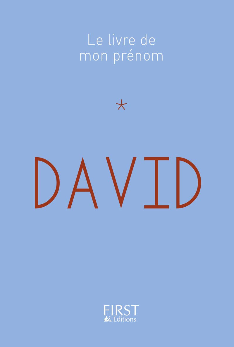 14 Le Livre de mon prénom - David 9782412023235