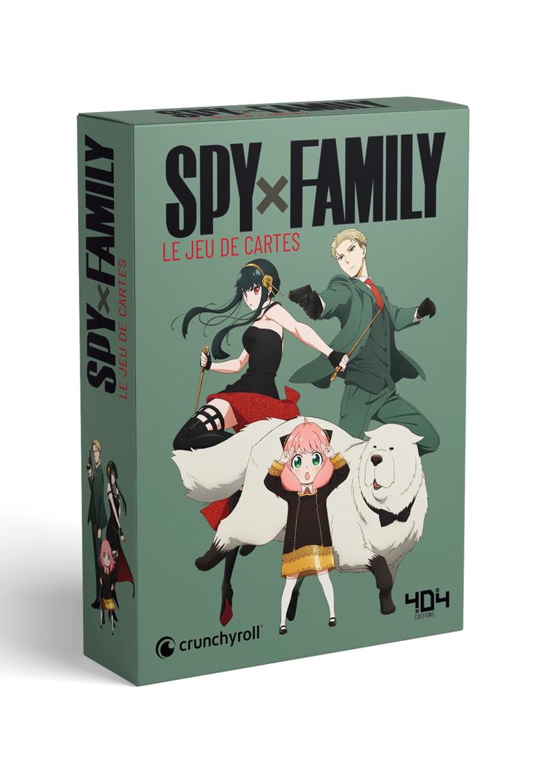 Spy x Family - Mon jeu de cartes - 2 à 5 joueurs - Jeu de cartes officiel - Tout public 9791032408001
