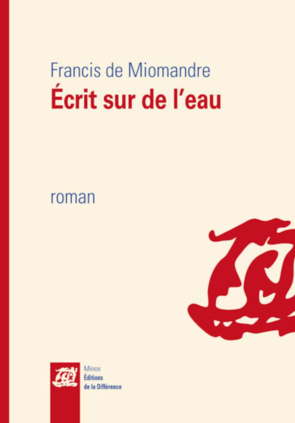 Ecrit sur de l'eau 9782729120481