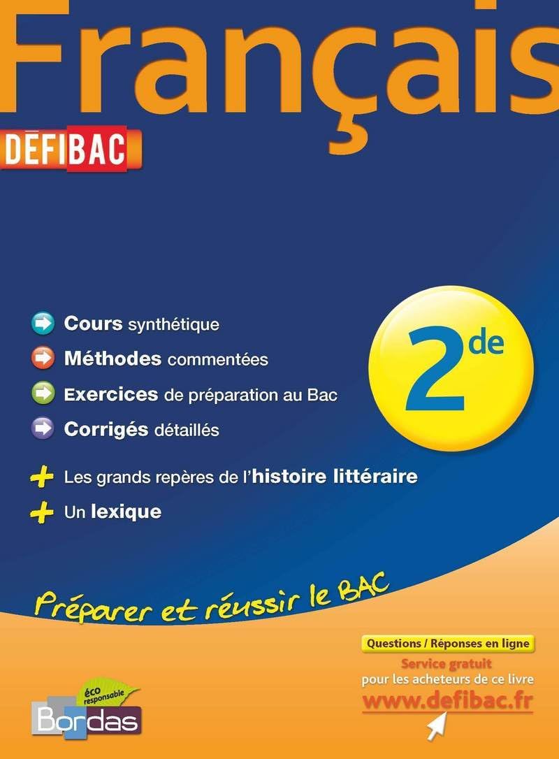 DEFIBAC C/M/EXO FRANCAIS 2DE 9782047317983