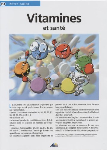 PG214 - Vitamines : Et santé 9782842593155