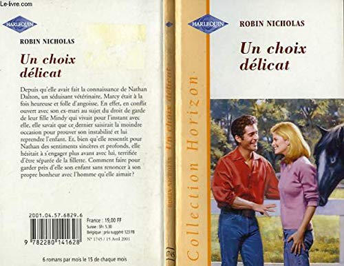 UN CHOIX DELICAT 9782280141628