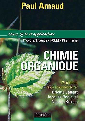 Chimie organique : Cours et applications 9782100070350