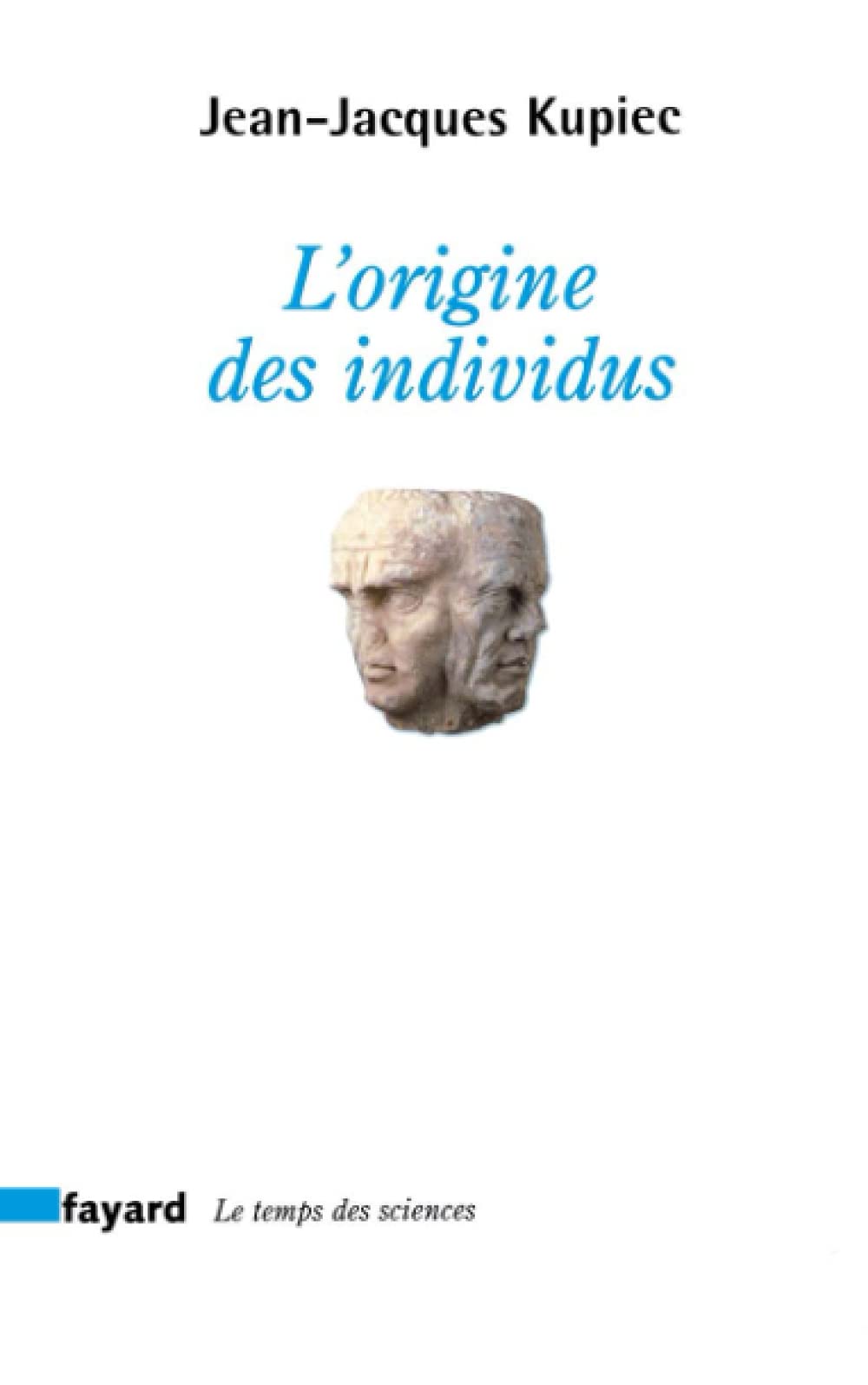 L'origine des individus 9782213629247