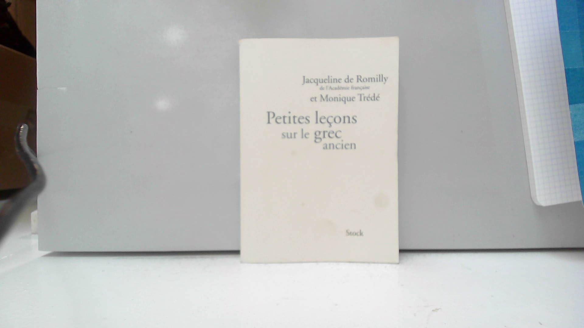 Petites lecons sur le grec ancien 9782234061811